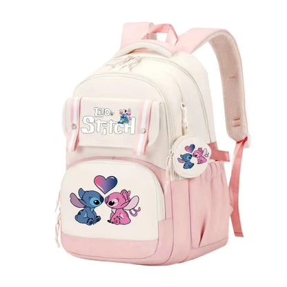 Lilo & Stitch Backpack for Girls – Waterproof School Travel Bookbag for Teens & Women