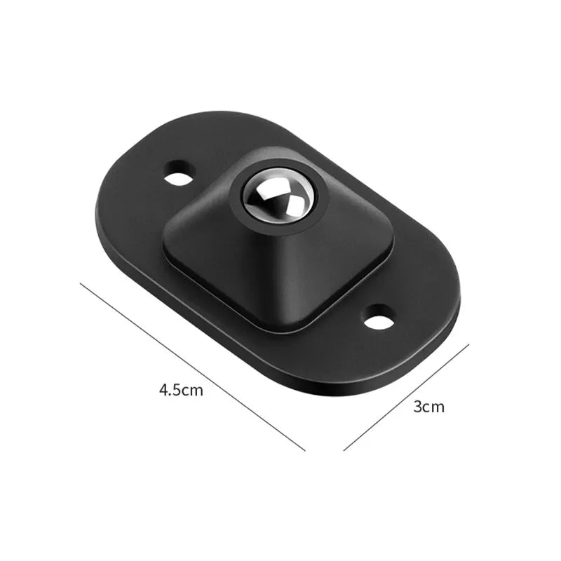 Upgrade Your Furniture Mobility with Self-Adhesive Mini Swivel Wheels - Stainless Steel Universal 360° Rotation Pulley for Storage Boxes and More
