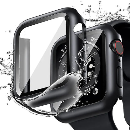 Apple Watch Protective Case - PC Bumper Screen Protector Cover for Series Ultra 2, 9, 8, 7, 6, SE 38mm-49mm