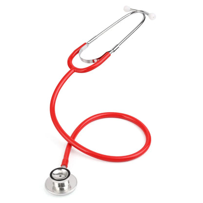 Portable Single Head Stethoscope — Professional Cardiology Medical Device for Doctors, Nurses, Students, and Vets