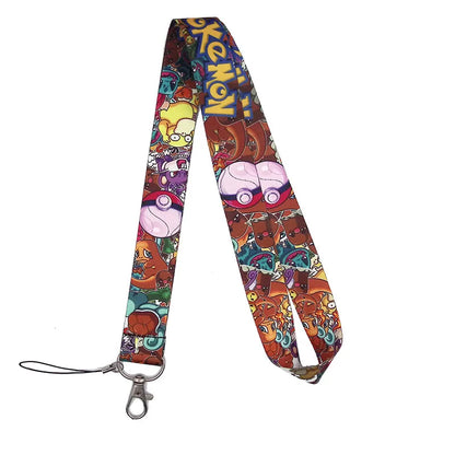 Neck Strap Lanyard for Keys and ID Cards – Badge Holder, Keychain, Key Rings, Fashion Accessory Gift
