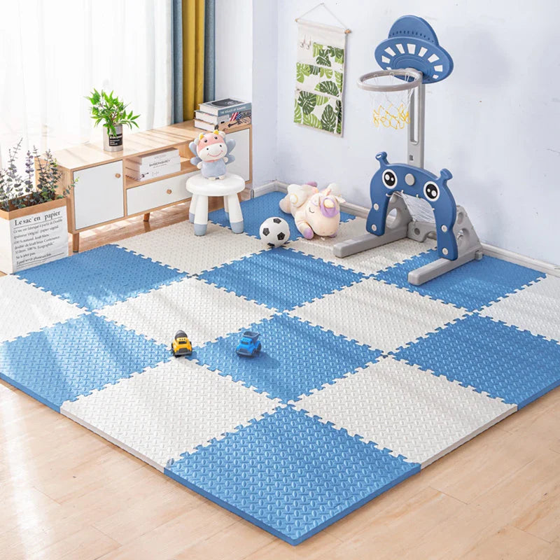 Kids Foam Puzzle Play Mat Tiles – Soft Interlocking Baby Floor Carpet for Children, Home Play Area & Workout Floor Padding