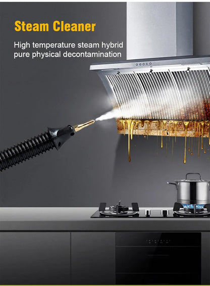 High-Temperature Home Steam Cleaner – Sterilization for Air Conditioning, Kitchen Hood & Car, 110V/220V