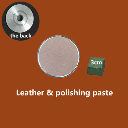 15° & 20° Rolling Diamond Knife Sharpener – Magnetic Holder with Angle Roller, Kitchen Sharpening Stone Kit