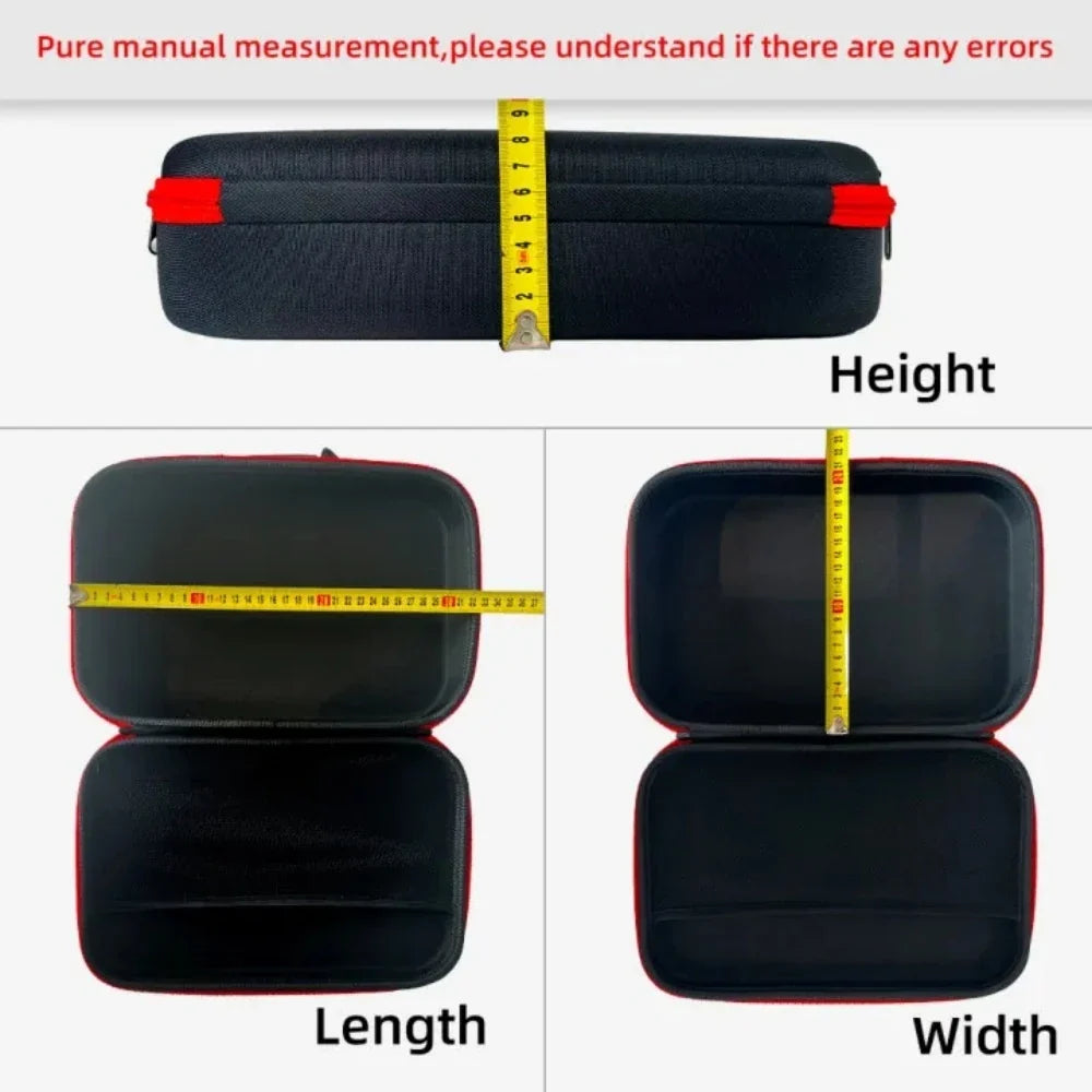 HILDA Large Capacity Waterproof Tools Bag – Electrician Hardware Organizer, 3 Sizes with Red Edges