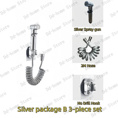 Handheld Bidet Spray Gun – Portable High-Pressure Cleaning Set for Bathroom, Women’s Washing & Toilet Hygiene