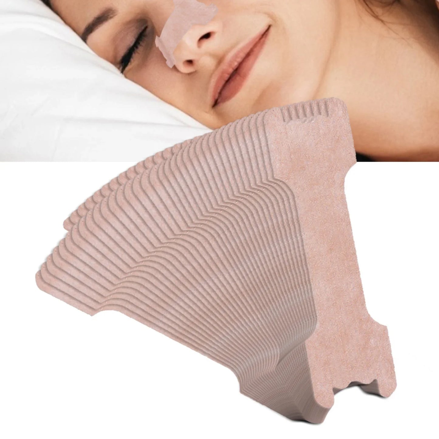 100PCS Nasal Strips for Snoring – Breath Aid Nose Patches for Better Sleep and Easier Breathing