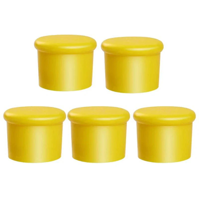 1/5pcs Reusable Silicone Wine Stoppers - Durable Corks for Wine, Beer, Champagne, and Beverage Bottles - Bar Accessories