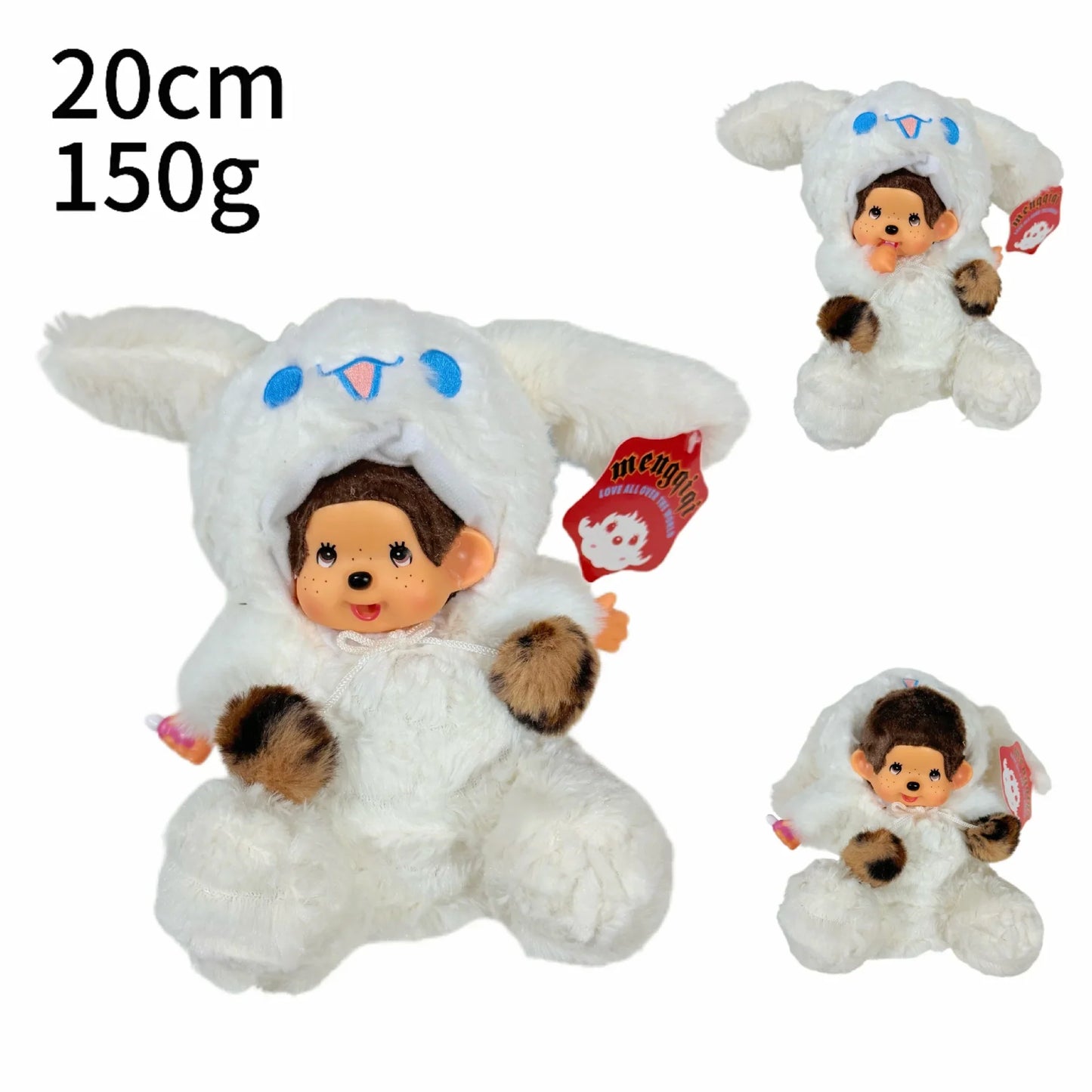 Disney 20cm Kawaii Plush Toy – Stitch Mickey Totoro Stellalou Linabell Stuffed Doll Gift
