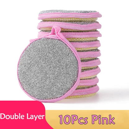 Double-Sided Dishwashing Sponges - Multi-Pack Kitchen Cleaning Brush for Pots, Pans & Dishes