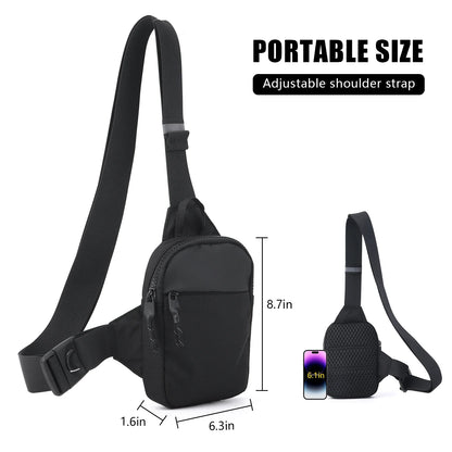 Factory Direct New Sports Chest Bag – Mini Crossbody & Waist Backpack for Men & Women