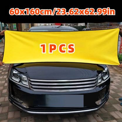 60×160CM Microfiber Car Wash Towel – Drying & Detailing Cloth for Car Care and Cleaning Supplies