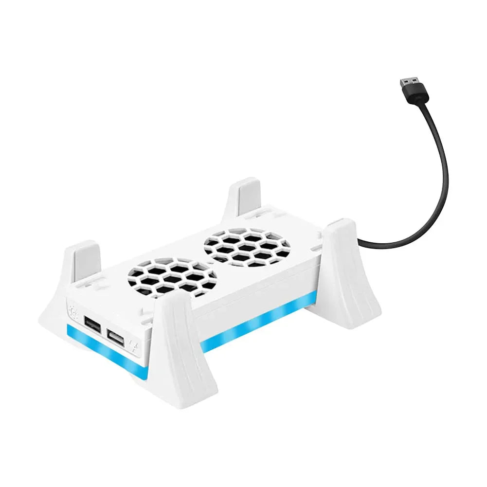 Xbox Series S Console Cooling Fan Holder — 3-Gear Adjustable Cooling System with Color Lights