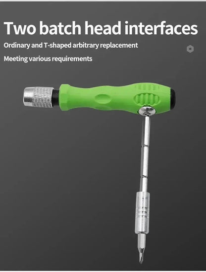 Mini 32-in-1 Precision Screwdriver Set – Magnetic Phillips Bits, Multifunctional Hand Tool Kit for Phone, Watch, Glasses & PC Repair