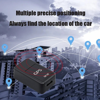 GPS Mini Car Anti-Lost Device - Real Time Tracer Locator for Vehicles, Compact GPS Tracking System