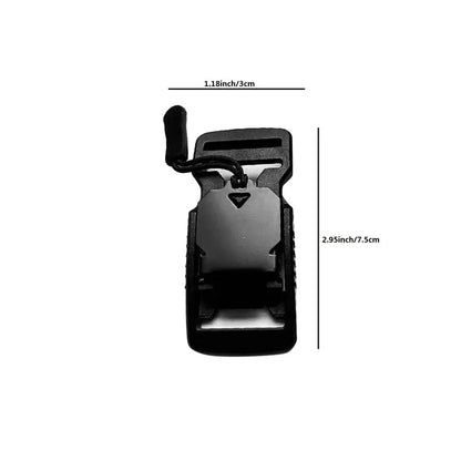 Quick Release Magnetic Buckle Strap Clip – 20/25/32mm Functional Belt Buckle for Outdoor Backpacks, Bags & Gear Accessories (1Pc)