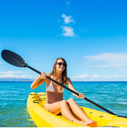 HEALING 4-Section Kayak Paddle – 100% Carbon Fiber Double-Head Blades, Inflatable Stand-Up Paddle for Boat Surfing & Kayaks