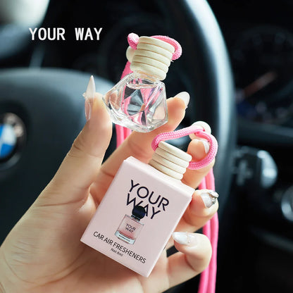 Car Perfume Air Freshener – Long-Lasting Fragrance for Car Interior Accessories, Keeps Cabin Fresh & Pleasant Aroma