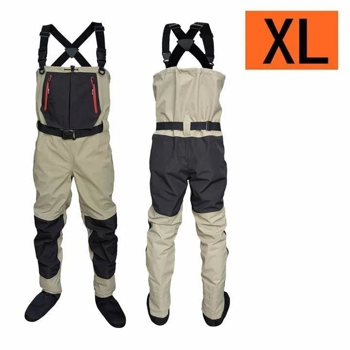 Fly Fishing Waders for Kids & Adults – Neoprene Foot, Quick-Dry, Waterproof & Breathable for Men, Rafting & Hunting