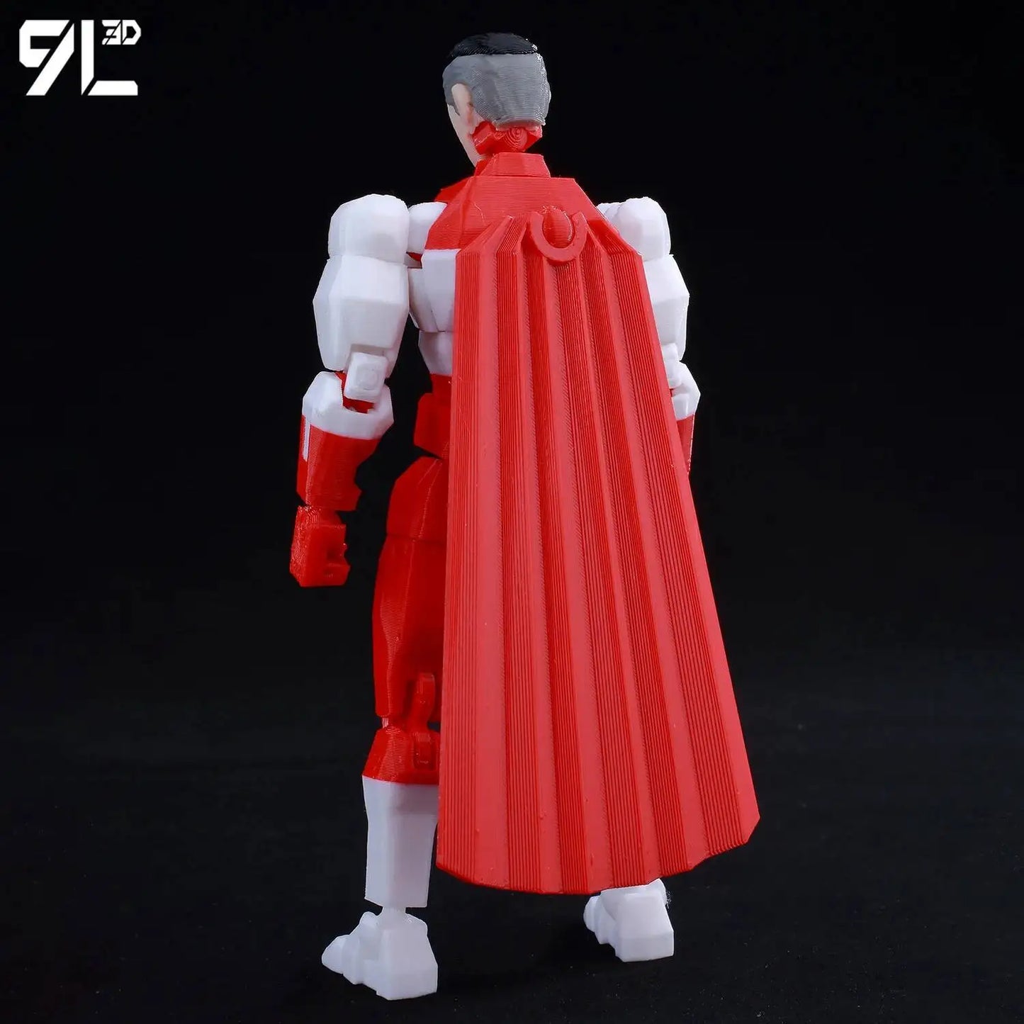 3D Printed Invincible 2.0 Superheroes Action Figures – Multi-Jointed Anime Toy Model Ornaments Gifts