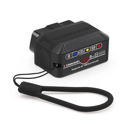 KONNWEI KW906 OBD2 Scanner – Bluetooth 5.0 ELM327 V1.5 Car Diagnostic Tool & Code Reader for Android/iOS