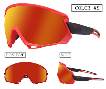 X-TIGER Polarized Cycling Glasses — Photochromic MTB & Road Bike Sunglasses for Sports