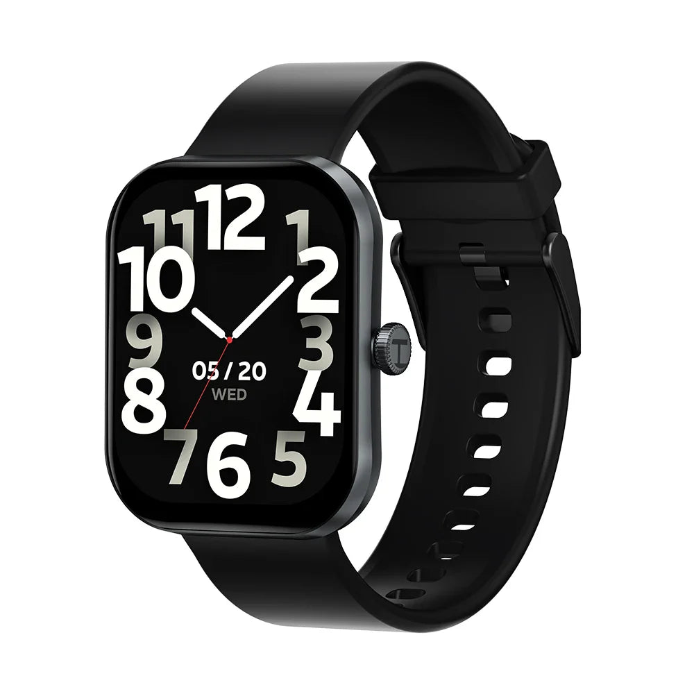 HAYLOU Watch S6 Smartwatch — 2.01" HD Display, Bluetooth Voice Calls, IP68 Waterproof Fitness Tracker