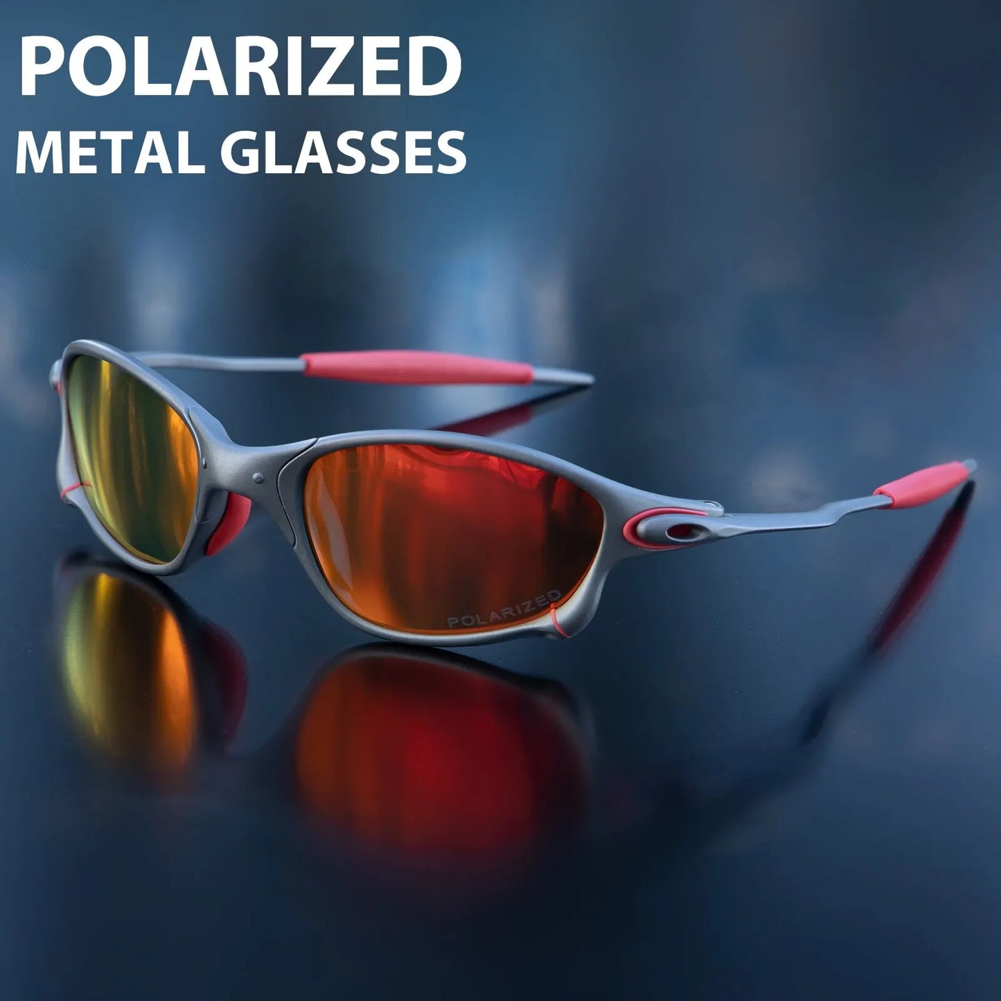 Men's Polarized Sunglasses | Cycling Fishing Driving Glasses | UV400 Outdoor Sports Eyewear for Male and Female