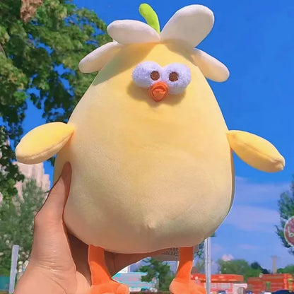 Chicken & Leg Plush Toy — Soft Gingerbread Chicken Doll for Kids & Birthday Gifts