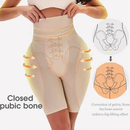 YBFDO Hip Shapewear Panties: Women's Butt Lifter Body Shaper with Pads - Sexy Push Up Panties for Hip Enhancement