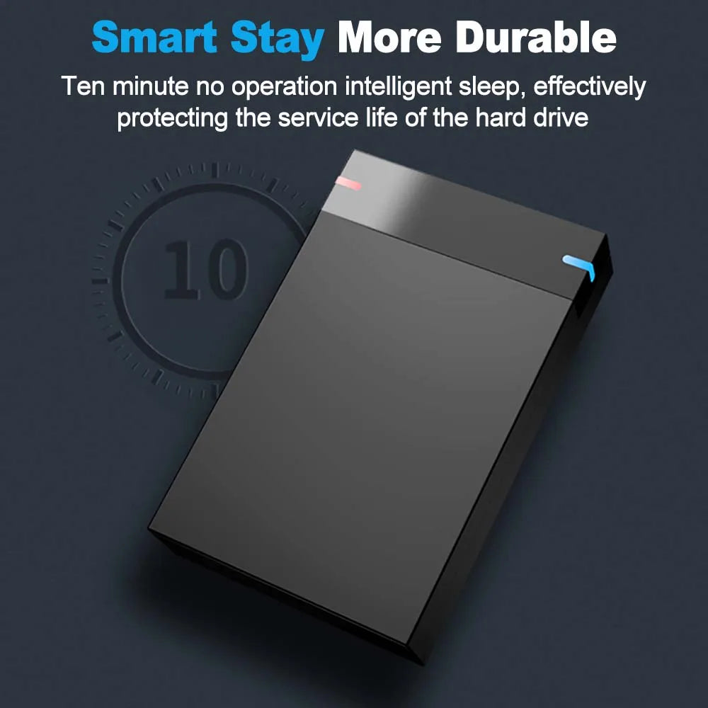 3.5 Inch USB 3.0 to SATA External Hard Drive Enclosure Case for SSD/HDD up to 10TB – PC & Laptop Compatible