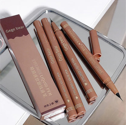Gege Bear Liquid Eyeliner Pen – Waterproof, Smudge-Proof, Fast & Precise Makeup with Quick Drying Formula