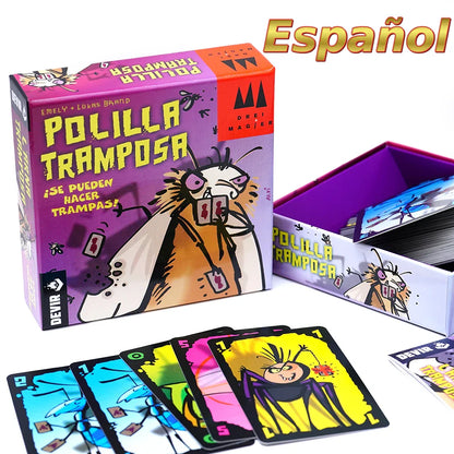 Spanish Trio Card Game Set – Party Games Including The Imposter, Arre Unicorn & More