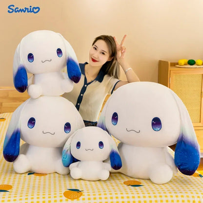 Sanrio Cinnamoroll Plush Doll – Kawaii Stuffed Toy with Pillow, Perfect Gift for Girls