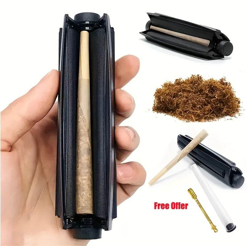 Portable Manual Cigarette Rolling Machine – Handheld Tobacco Filler Roller for Home & Office Use