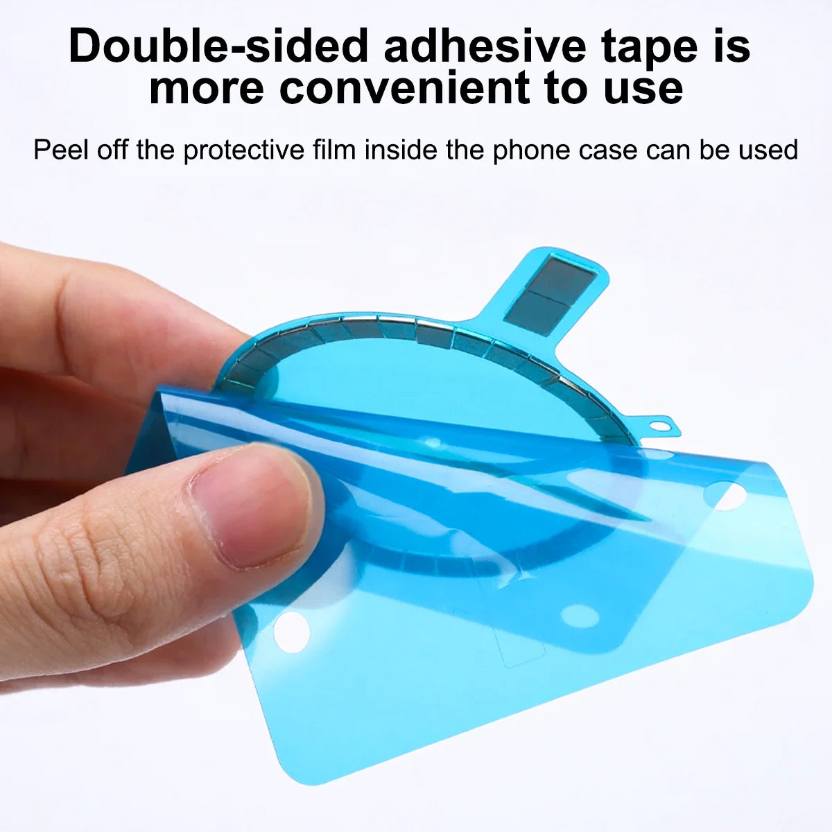Magnetic Circle Sticker for MagSafe: iPhone 14, 13 Pro Max - Wireless Charging Magnet Ring, Strong Magnetic Charge Disk