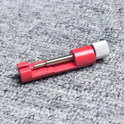Metal Watch Strap Link Pin Remover Tool — Watch Repair Kit with 3 Extra Pins for Watchmakers