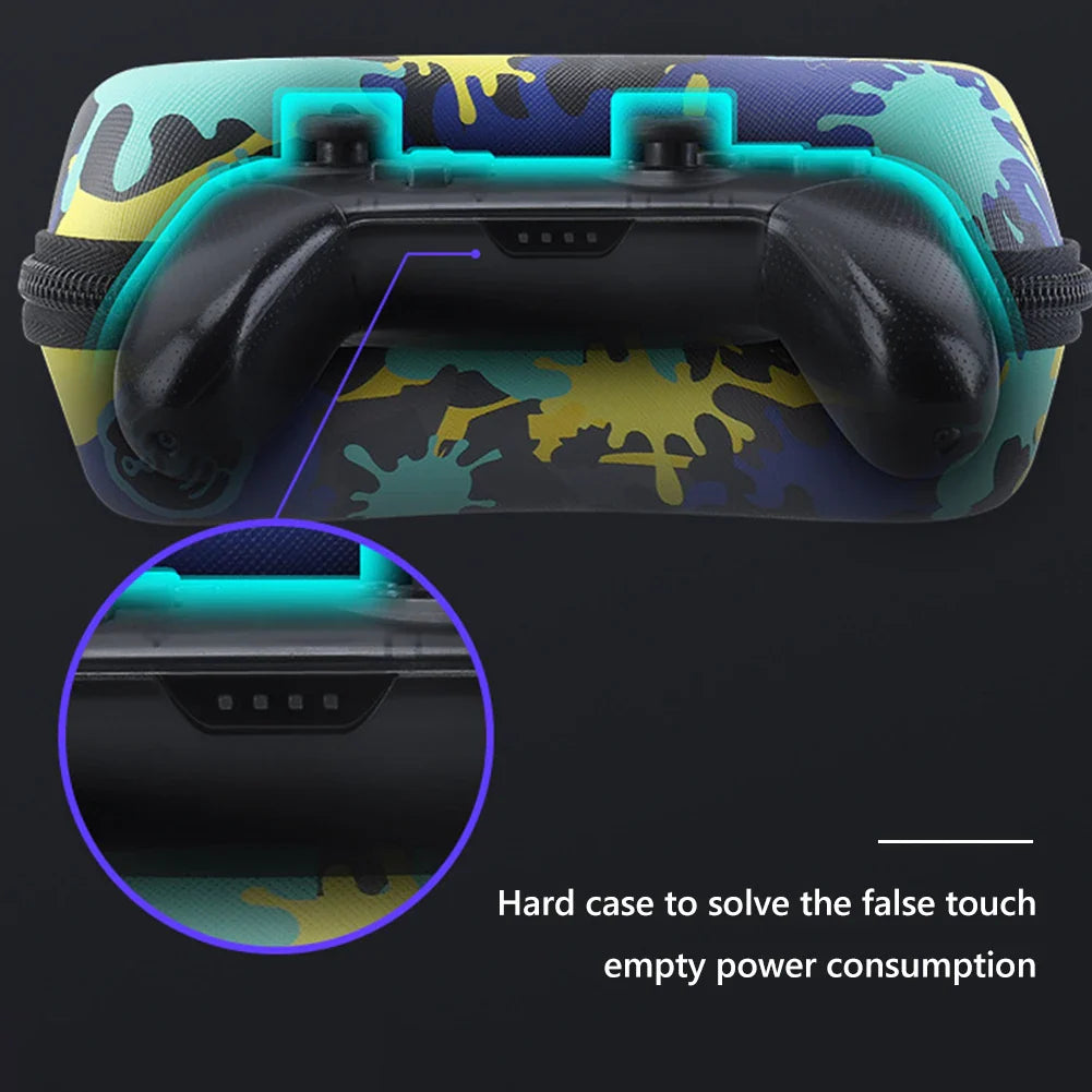Carrying Case for Xbox ONE S/X - EVA Portable Storage Bag with Handle, Shockproof Protective Case for PS5/PS4/PS3 & NS Switch Pro