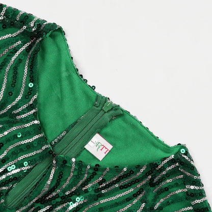2026 African Dashiki Sequin Dress - Plus Size Ankara Wedding & Party Maxi Gown