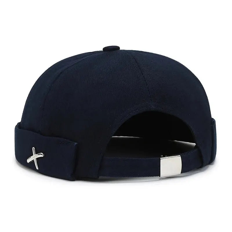 Spring New Guppi Beanie Hat – Unisex Streetwear Round Sailor Cap, Personality Landlord Hat for Men & Women Fashion Niche Style