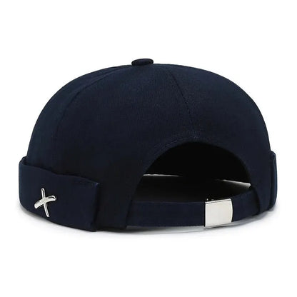 Spring New Guppi Beanie Hat – Unisex Streetwear Round Sailor Cap, Personality Landlord Hat for Men & Women Fashion Niche Style