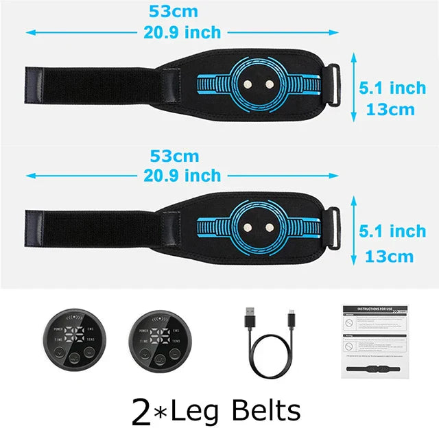 Smart Abdominal Muscle Trainer — EMS Toning Belt for Abs, Arms, and Legs Home Fitness Massage Equipment