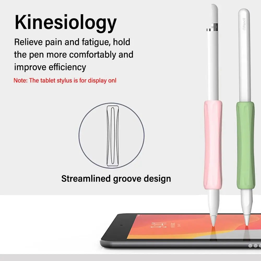 Silicone Stylus Cover for Apple Pencil 1 and 2 - Shockproof, Anti-Scratch, Non-Slip Protective Sleeve for Touch Screen Pen