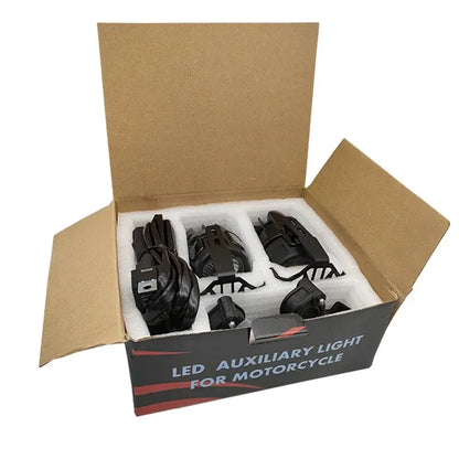40W LED Fog Light Upgrade for BMW R1200GS, F800GS, F700GS, F650 & K1600 – 6000K Bright Motorcycle Auxiliary Lamp