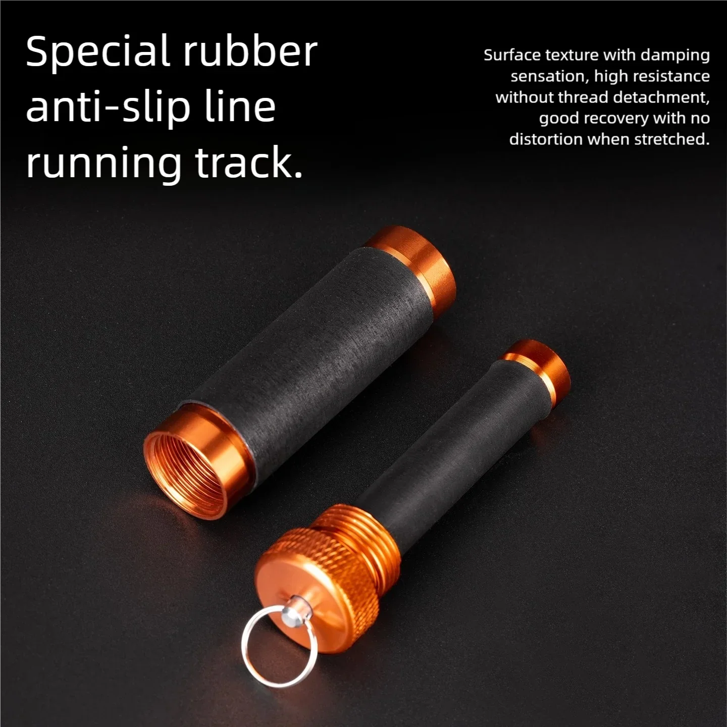 Aluminum Alloy Line Pull Rod — Rubber Anti-Slip Fishing Tool for Snag Pulling, Hook Tying, Knotting, and Hand Protection