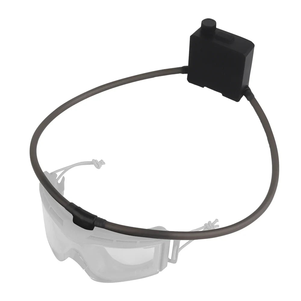 Tactical Goggles Defogger Kit – Anti-Fog Fan for Airsoft, Shooting, Motocross, Mountaineering, Ski Mask Protection