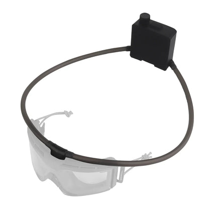 Tactical Goggles Defogger Kit – Anti-Fog Fan for Airsoft, Shooting, Motocross, Mountaineering, Ski Mask Protection