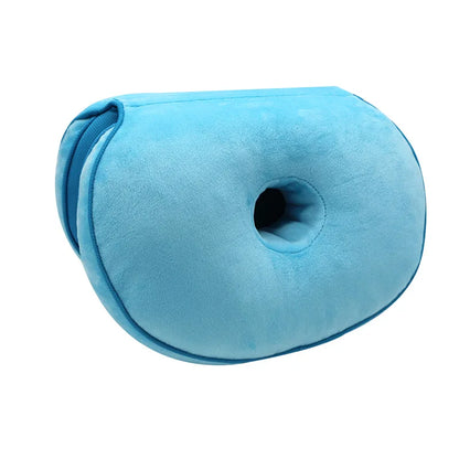 Orthopedic Dual Comfort Seat Cushion – Pelvis Support & Hip Lift Pillow for Pressure Relief & Posture Improvement