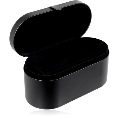 Portable PU Hair Dryer Storage Case – Large Capacity Dustproof Bag for Curling Tools & Accessories