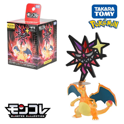 Original Takara Tomy Pokémon Figures – Koraidon, Rayquaza, Palkia, Groudon, Solgaleo, Arceus & Charizard Anime Collectible Dolls